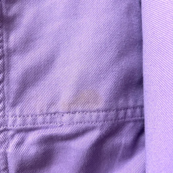 Vintage Hunters Run Lilac Two-Piece Denim Jacket & Pants Set - Picture 6 of 9